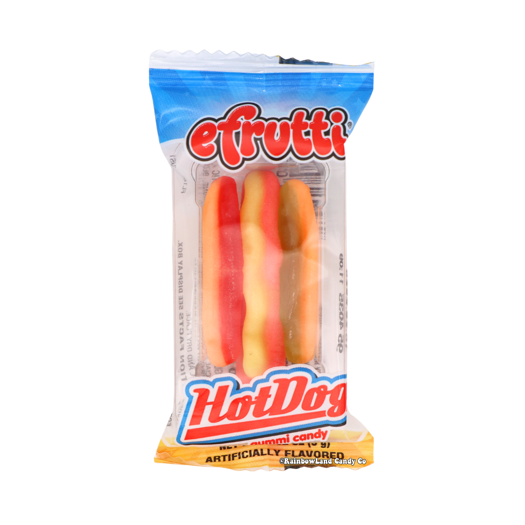 Efrutti Mini Gummy Hot Dog