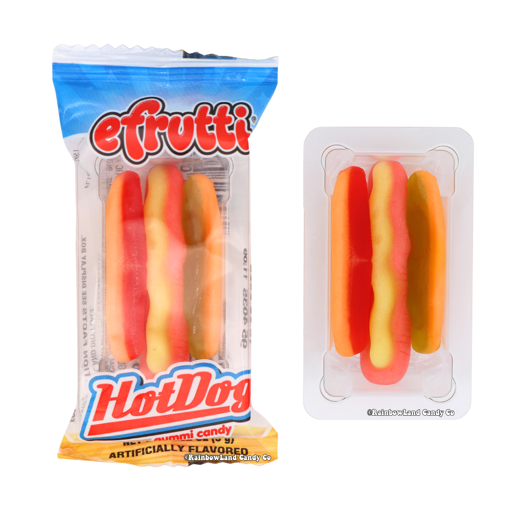 Efrutti Mini Gummy Hot Dog