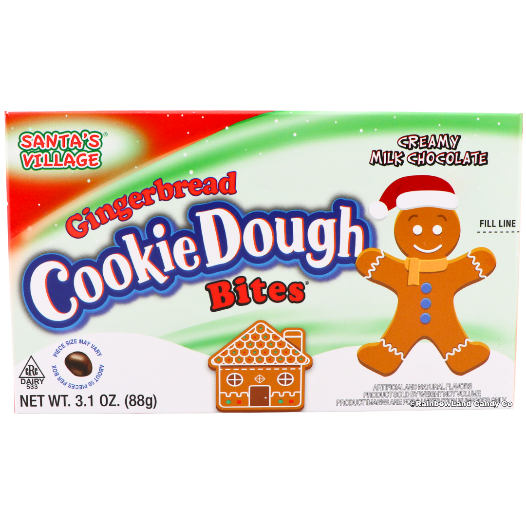 Gingerbread Cookie Dough Bites