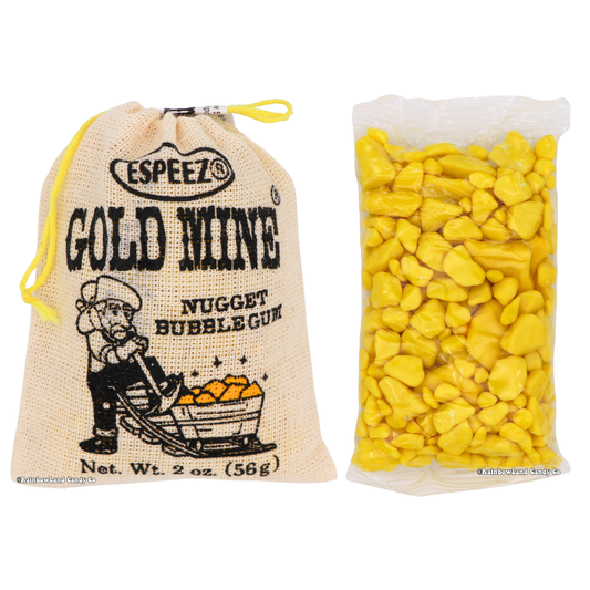 Gold Mine Nugget Bubble Gum