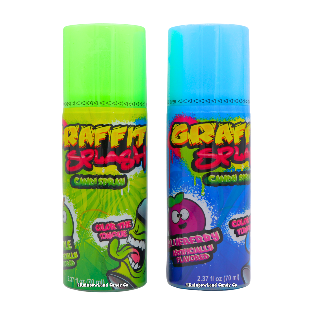 Graffiti Splash Spray Candy (one) (Best By Date: 9/9/25)