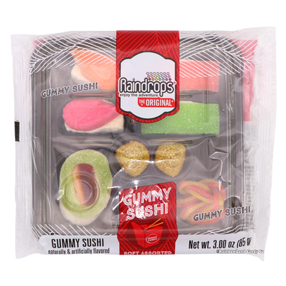 Raindrops Gummy Sushi