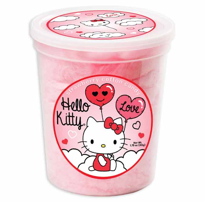 Hello Kitty Valentine's Day Cotton Candy Tub