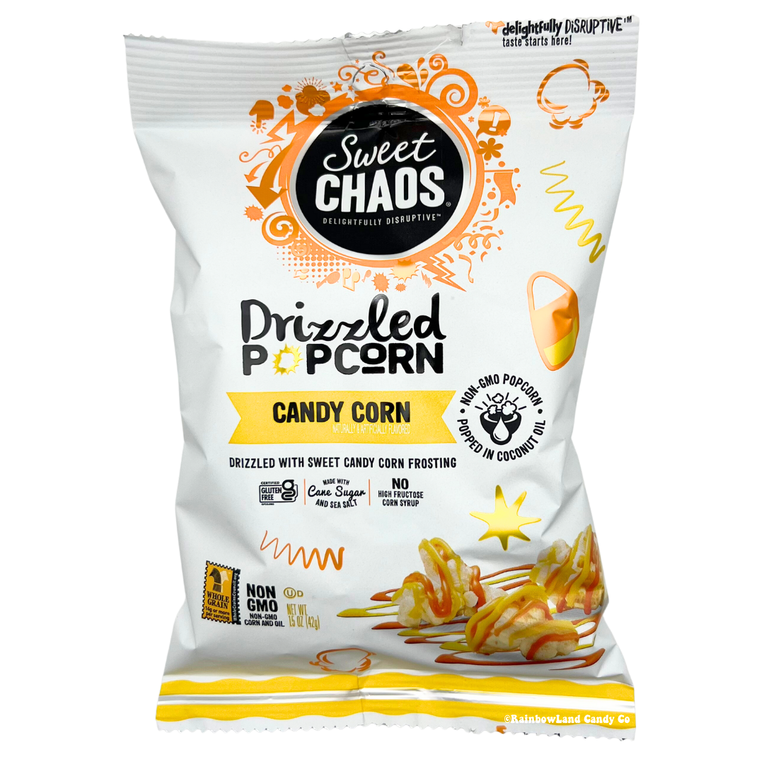 Drizzled Popcorn - Candy Corn