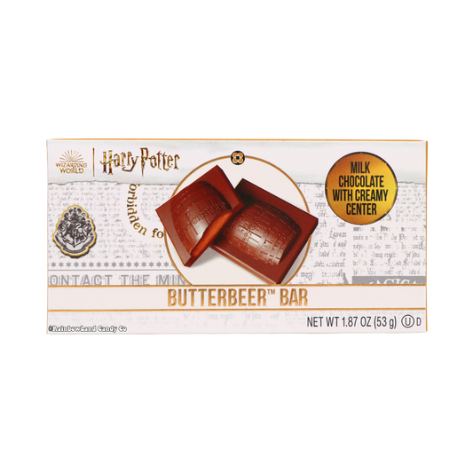 Harry Potter Butterbeer Milk Chocolate Bar (Best By Date: 8/16/25)