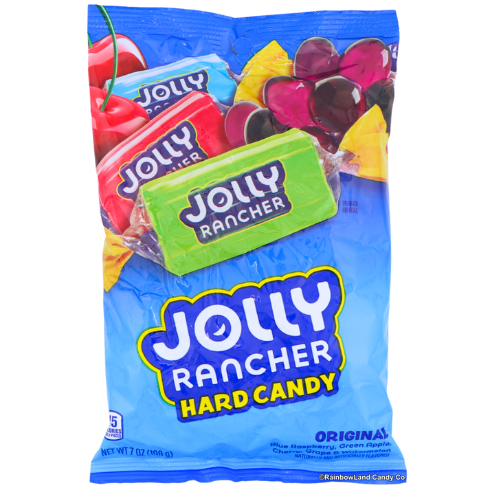 Jolly Rancher Hard Candy - 7 oz Bag of Fruity Flavors – RainbowLand ...