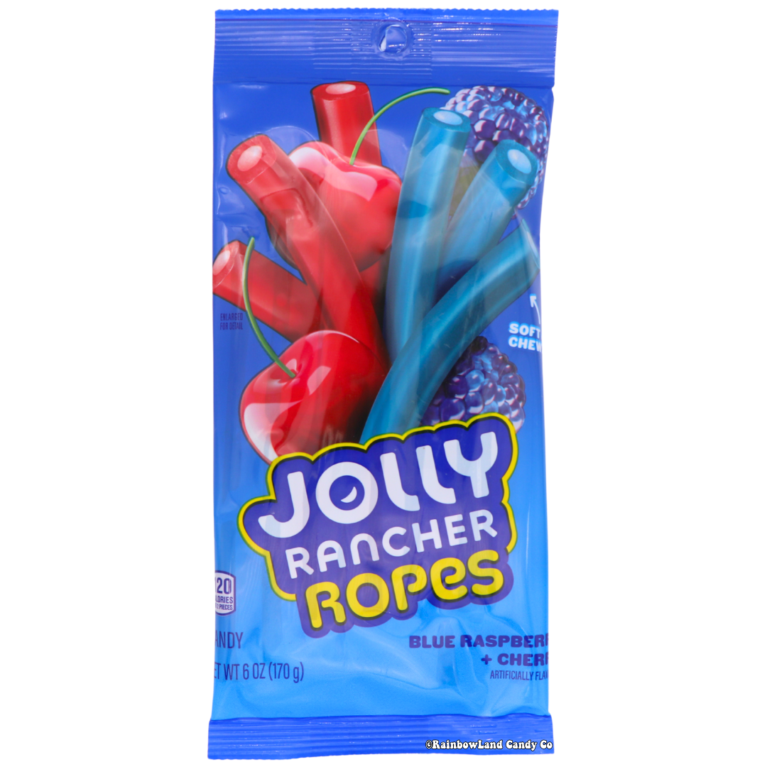Jolly Rancher Ropes - Blue Raspberry & Cherry Candy Treats ...