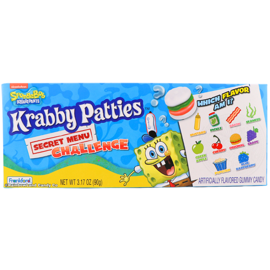 SpongeBob Krabby Patties Secret Menu Challenge