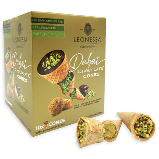 Leonessa Dubai Chocolate Cones