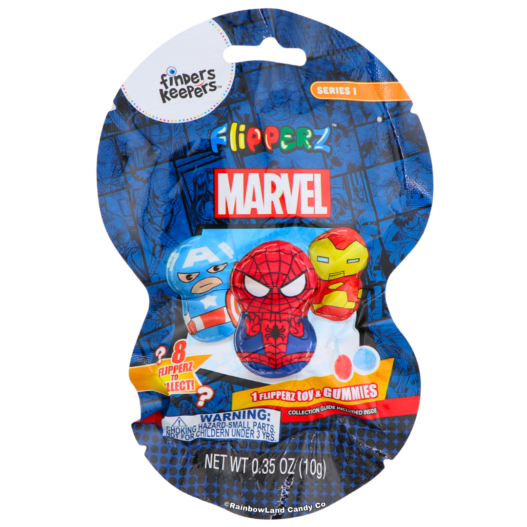 Marvel Finders Keepers Flipperz - Toy and Gummies