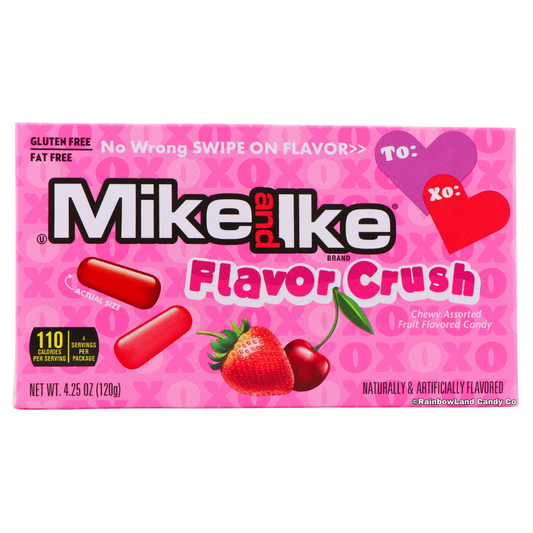 Mike and Ike Flavor Crush - Cherry & Strawberry Chewy Candy