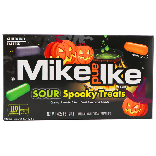 Mike and Ike Sour Spooky Treats - Theater Box