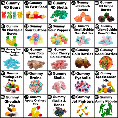 Custom Candy Mix (10 oz) - Pick and Mix - Build your own Candy Bag - 5 Different Candies!