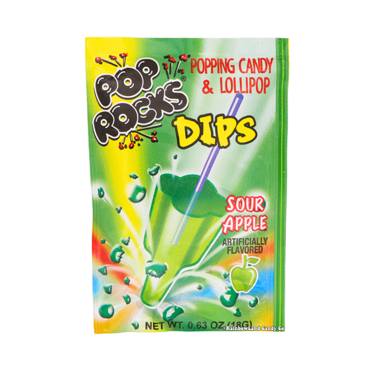 Pop Rocks Dips - Sour Apple