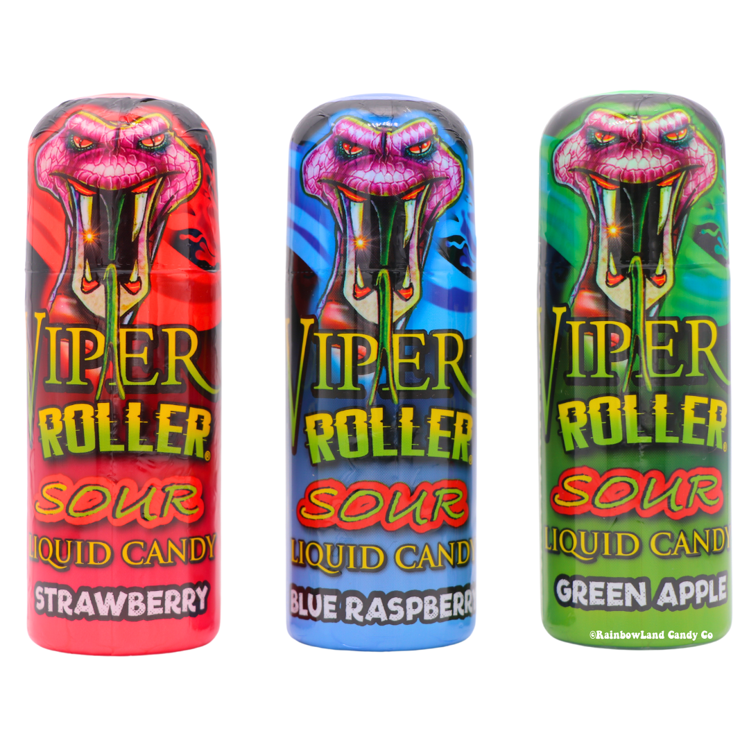 Viper Roller Sour Liquid Candy one RainbowLand Candy Co viper-roller-sour-liquid-candy-one-rainbowland-candy-co