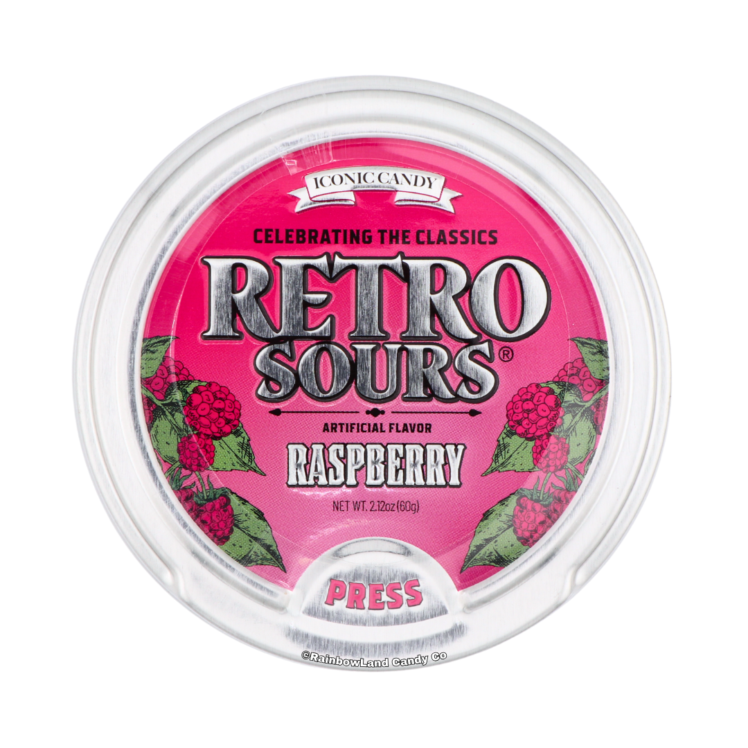 Retro Sours - Raspberry