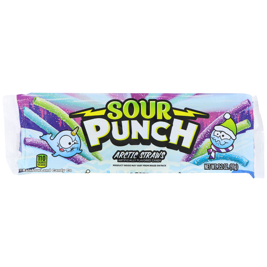 Sour Punch Arctic Straws