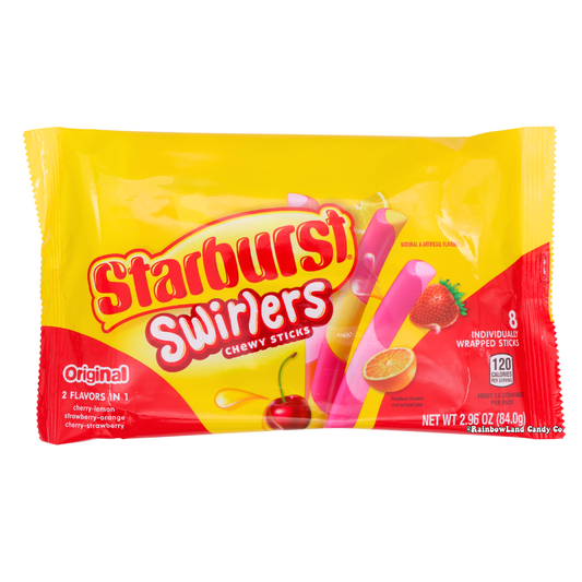 Starburst Swirlers Chewy Sticks