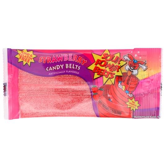 Sour Power Belts - Strawberry