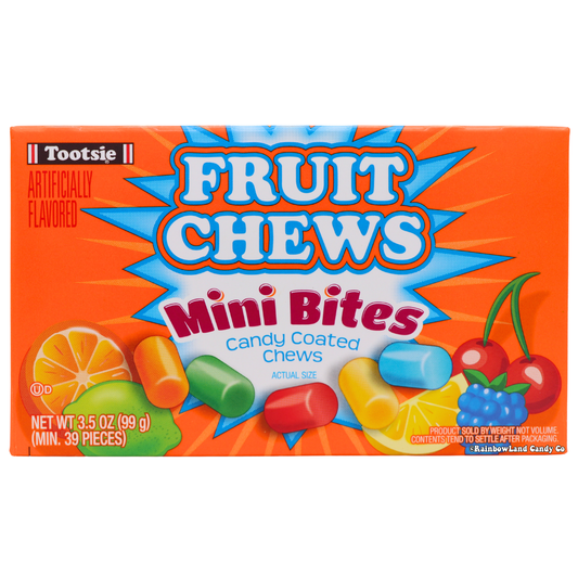 Tootsie Fruit Chews Mini Bites - Theater Box
