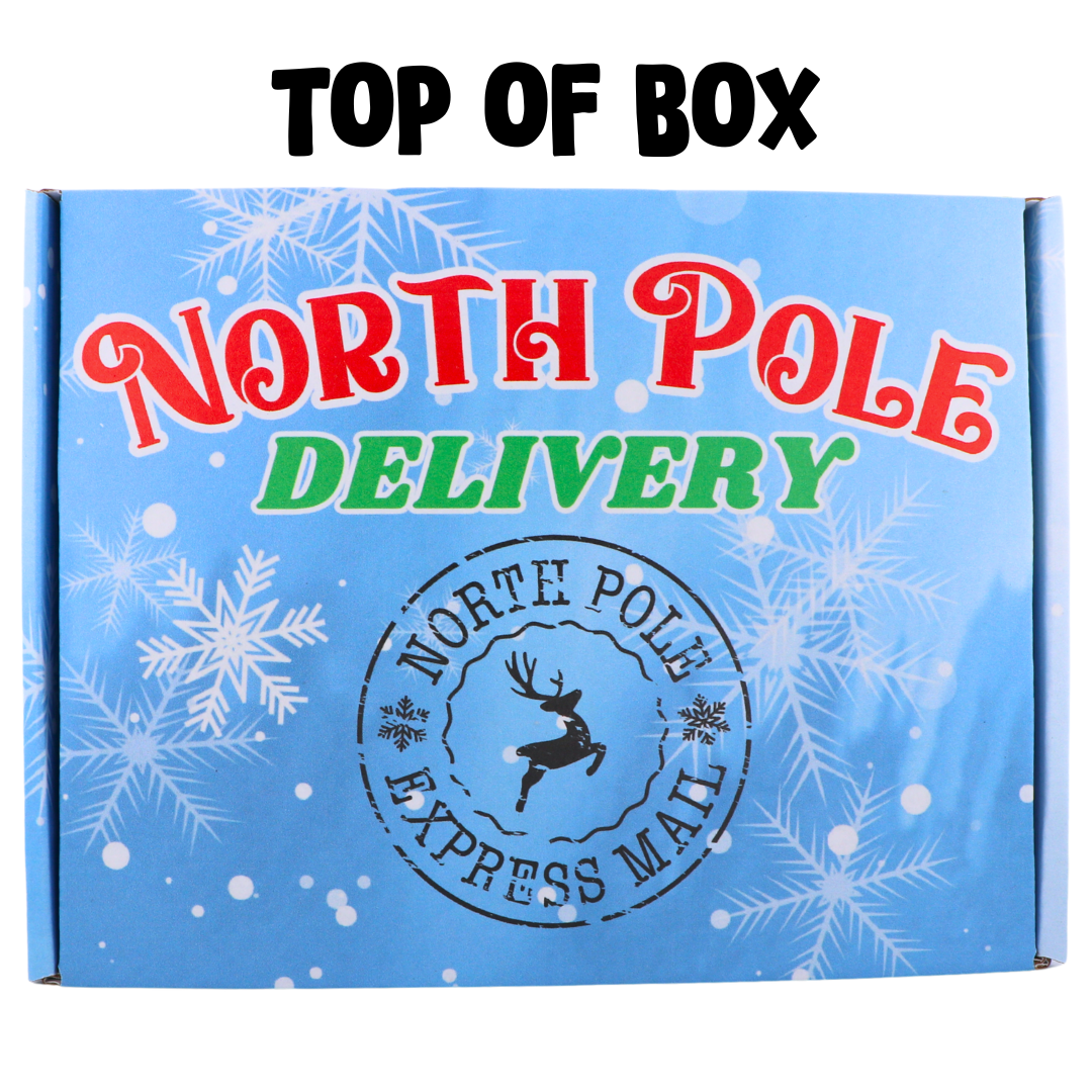 North Pole Delivery - Christmas Candy Box