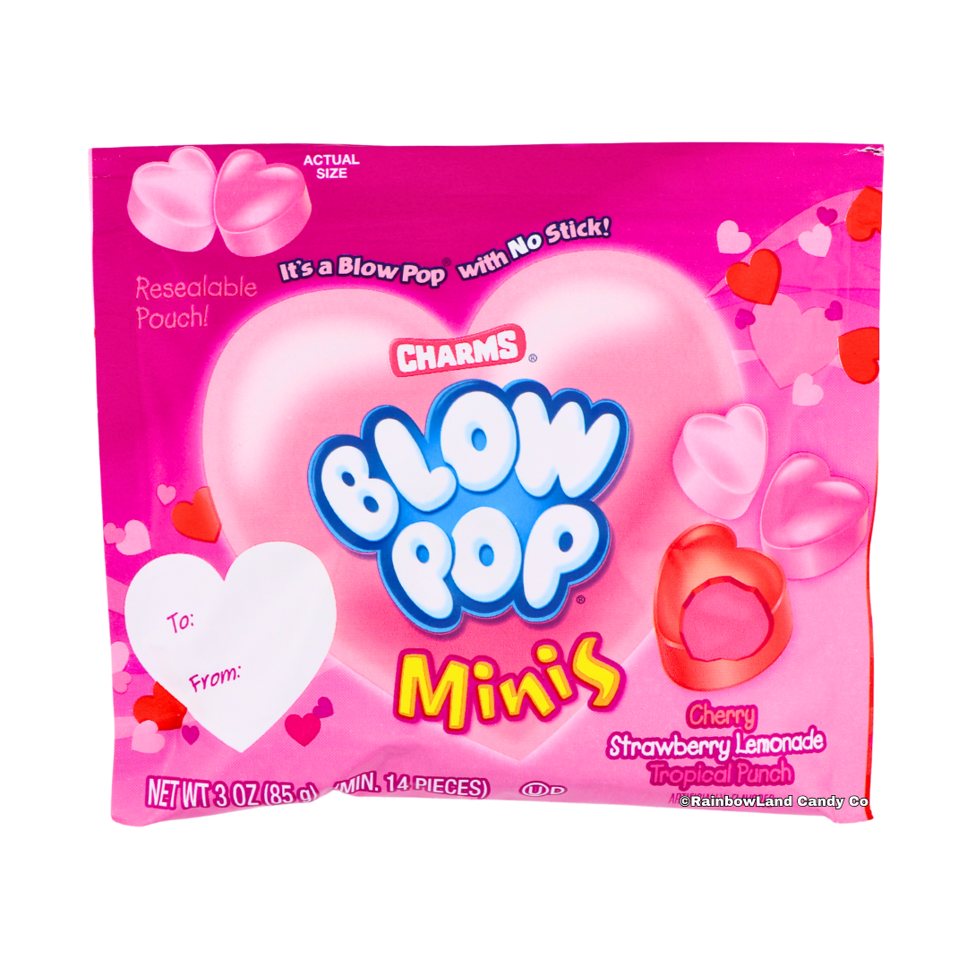 Valentine Blow Pop Minis