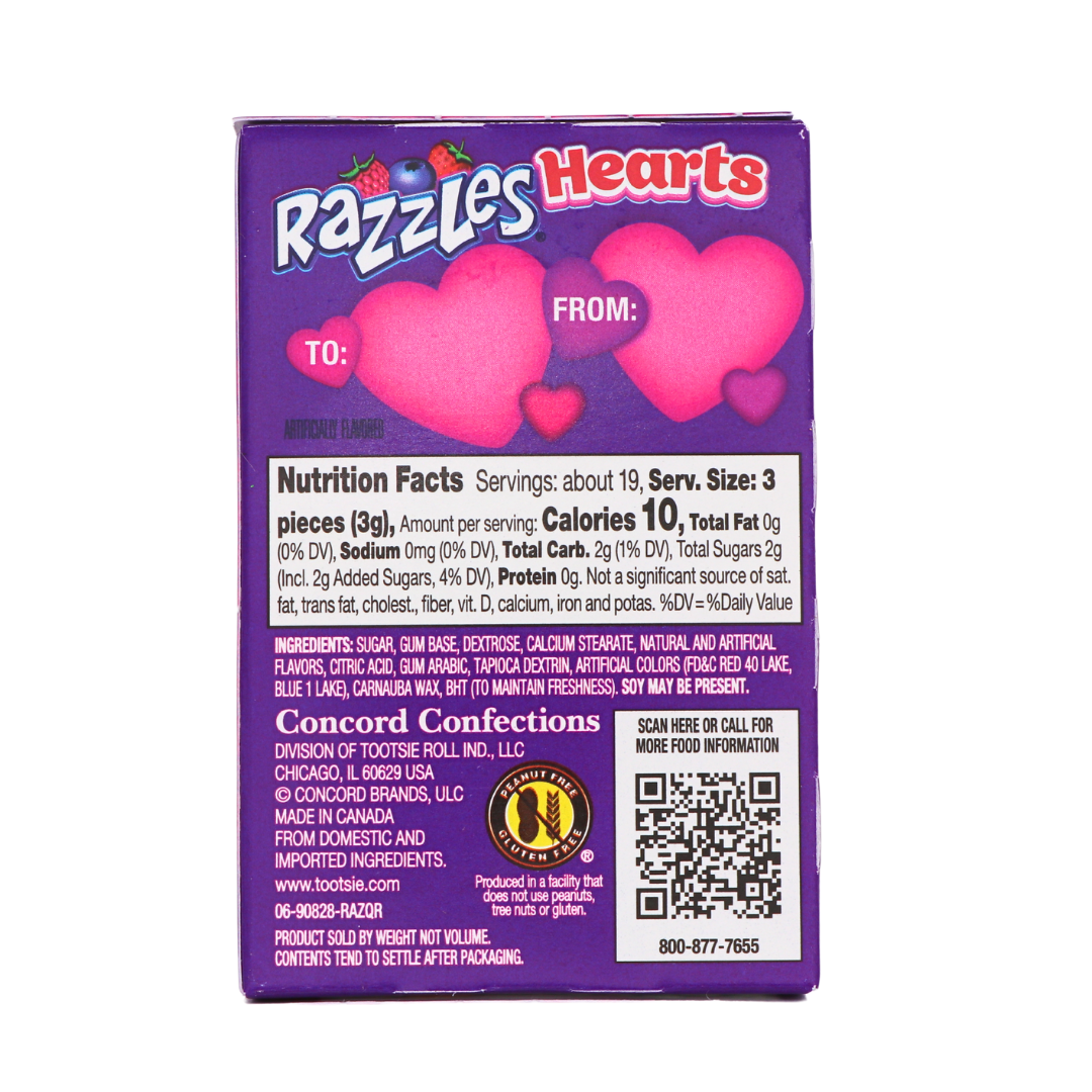 Razzles Hearts