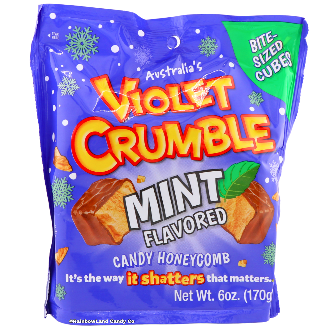 Violet Crumble Bite Sized Cubes Mint (from Australia)