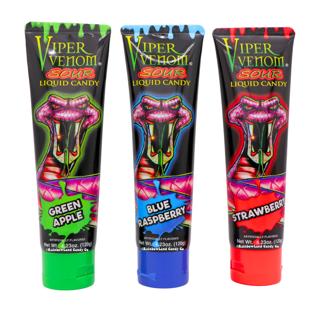 Viper Venom Sour Liquid Candy - Explosive Sour Flavors – RainbowLand ...