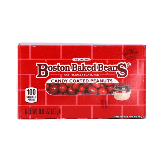 Boston Baked Beans candy coated peanuts classic crunchy retro peanut candy box