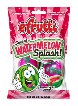 eFrutti Watermelon Splash Gummies (4 pack)