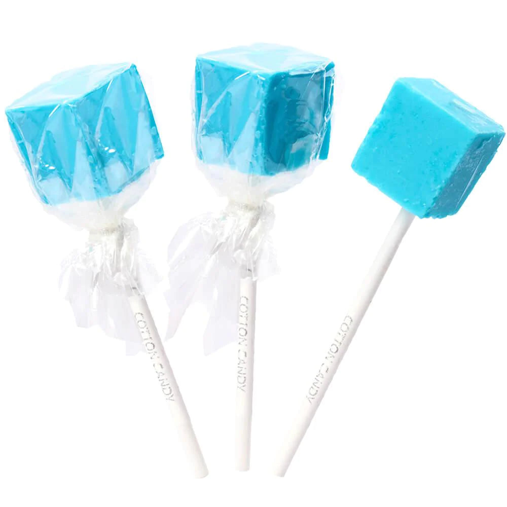 Cube Lollipop - Cotton Candy (one)