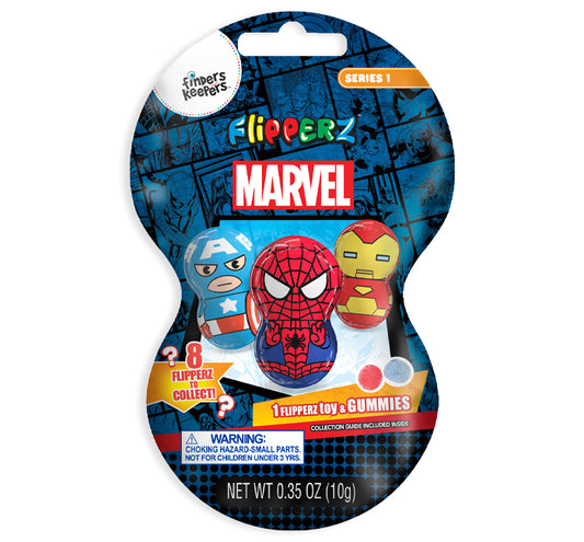 Marvel Finders Keepers Flipperz - Toy and Gummies