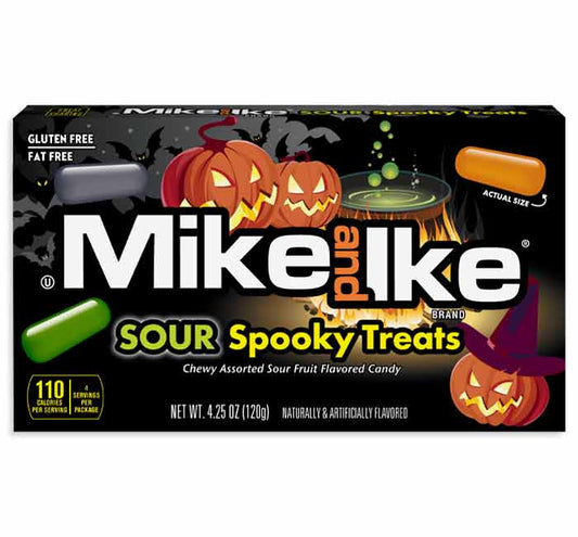 Mike and Ike Sour Spooky Treats - Theater Box