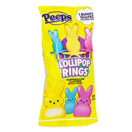 Peeps Bunny Lollipop Ring