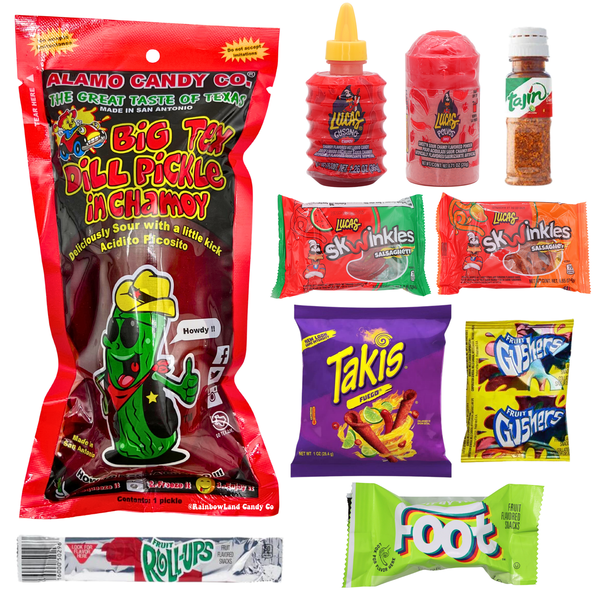 Jumbo Chamoy Pickle Kit – RainbowLand Candy Co