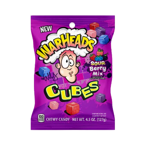 WarHeads Cubes - Sour Berry Mix