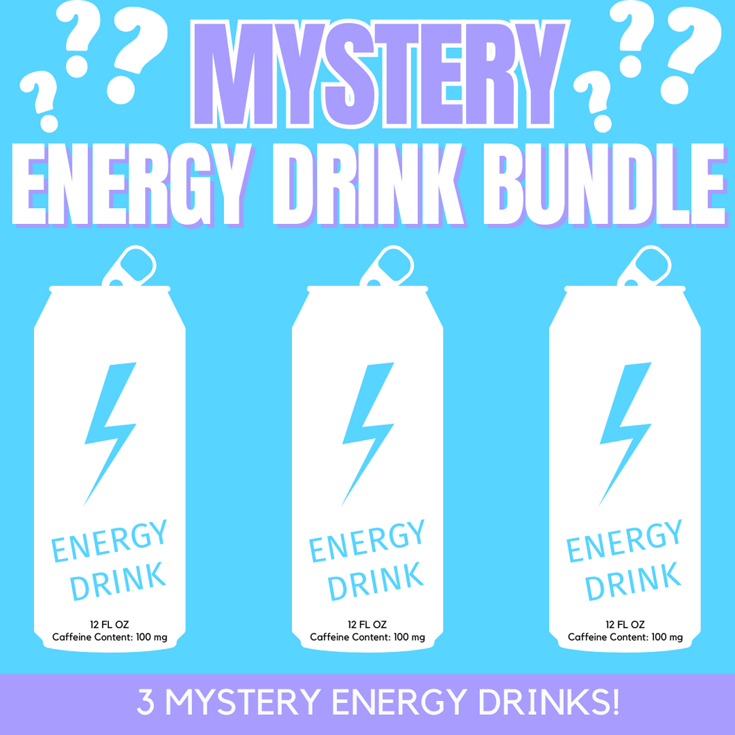 Mystery Energy Drink Bundle (3 Energy Drinks)
