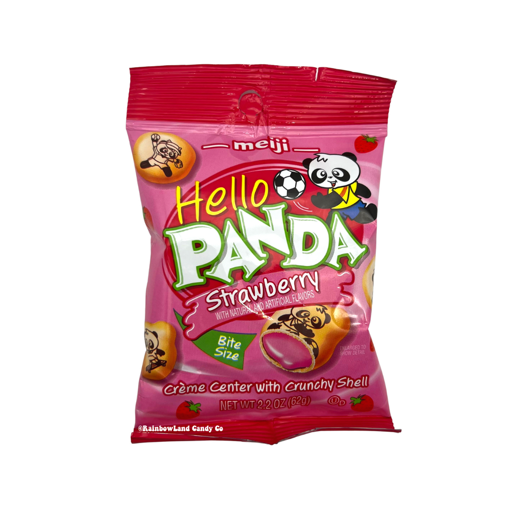 Hello Panda Strawberry Cookies (2.2 oz bag) (Best by date: 8/17/23)