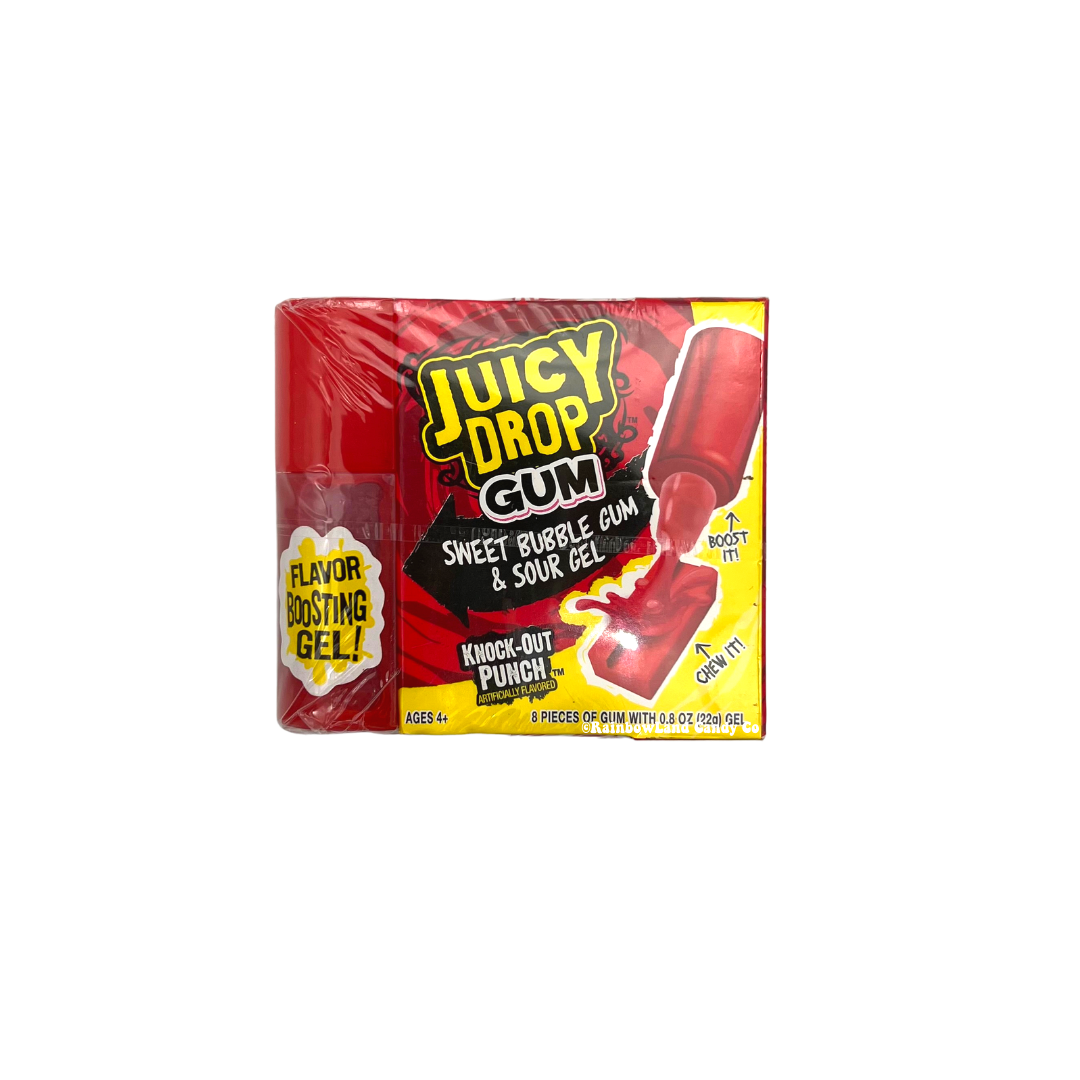 Juicy Drop Gum with Sour Gel