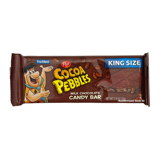 Cocoa Pebbles Milk Chocolate Candy Bar - King Size (Best By Date: 4/30/24)