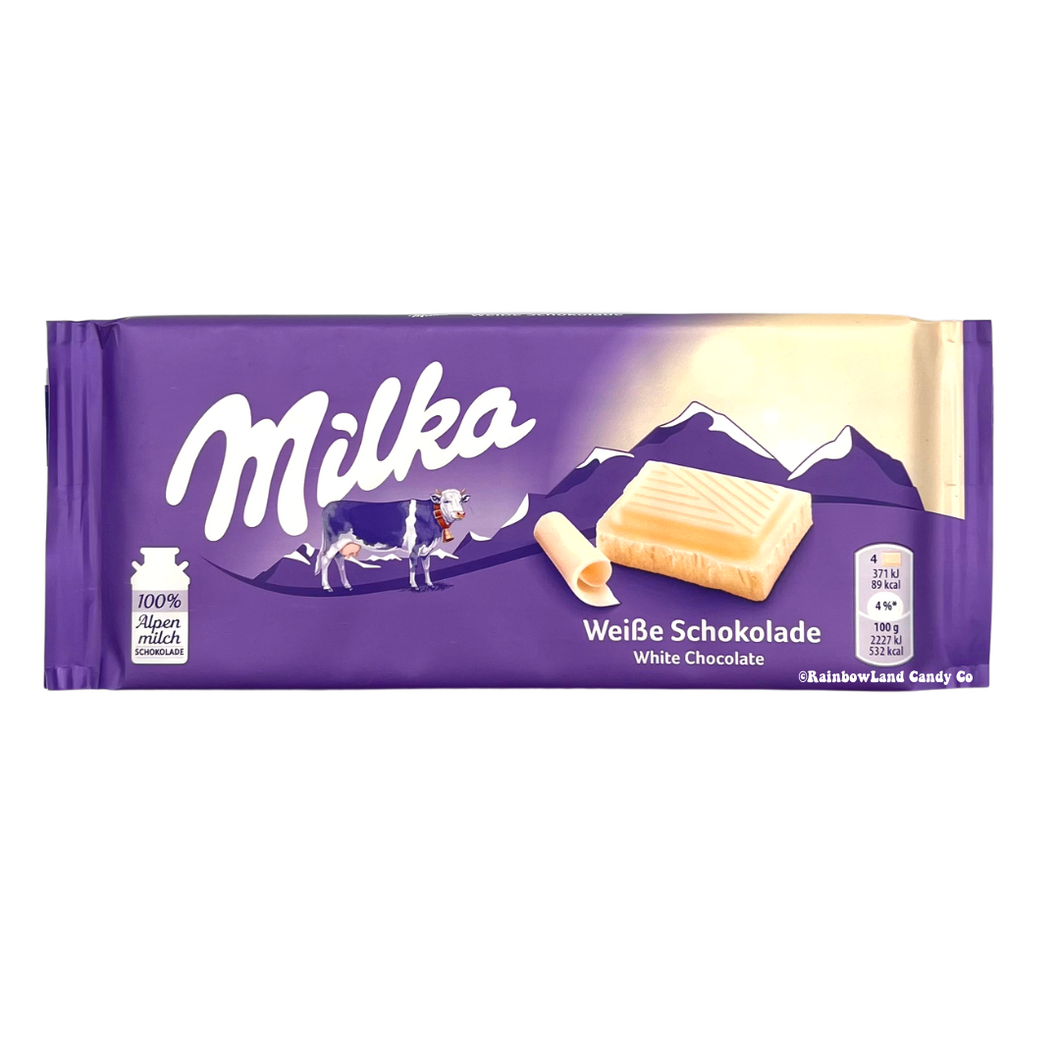 Milka White Chocolate Bar (from Europe)
