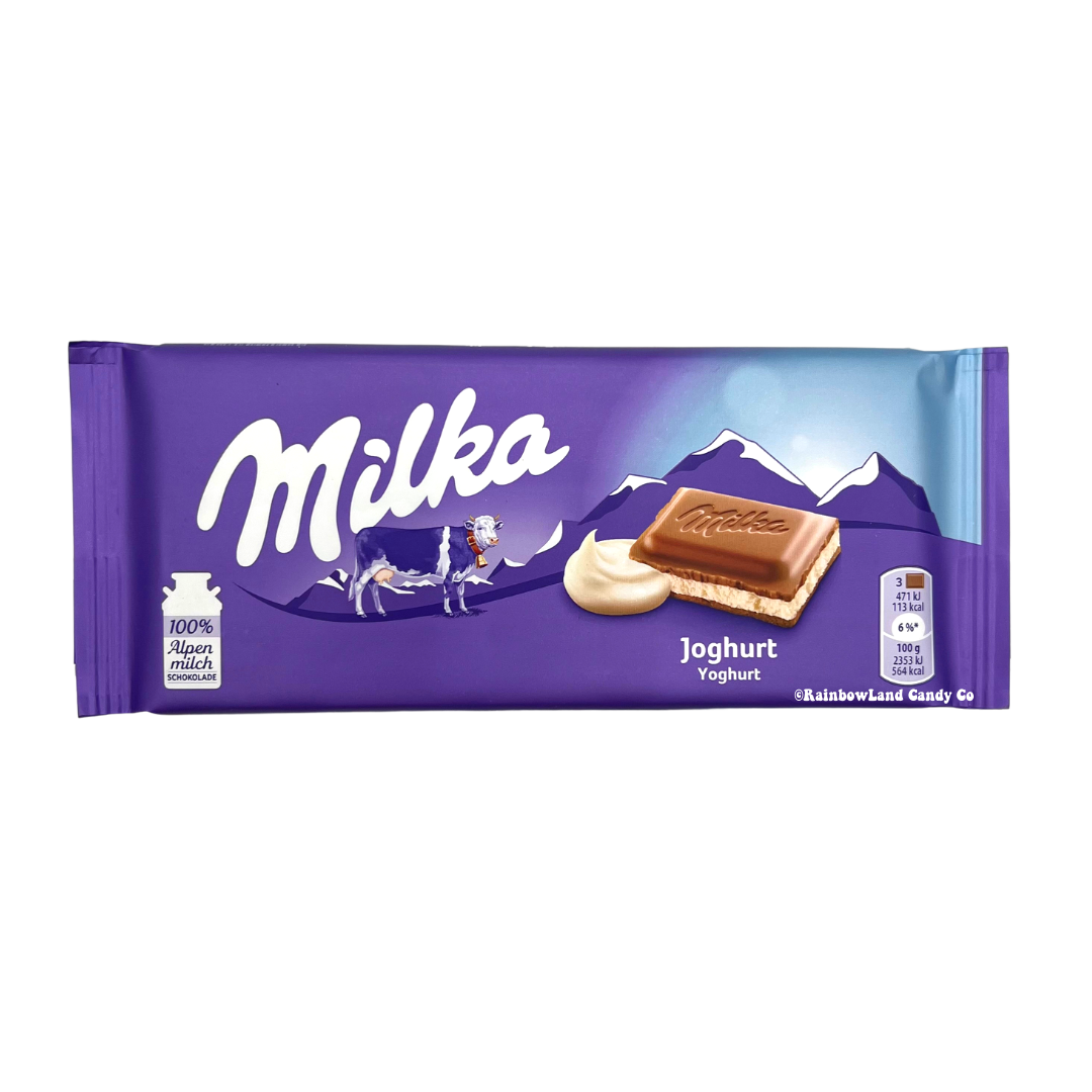 Milka Yogurt Milk Chocolate Bar (from Europe)