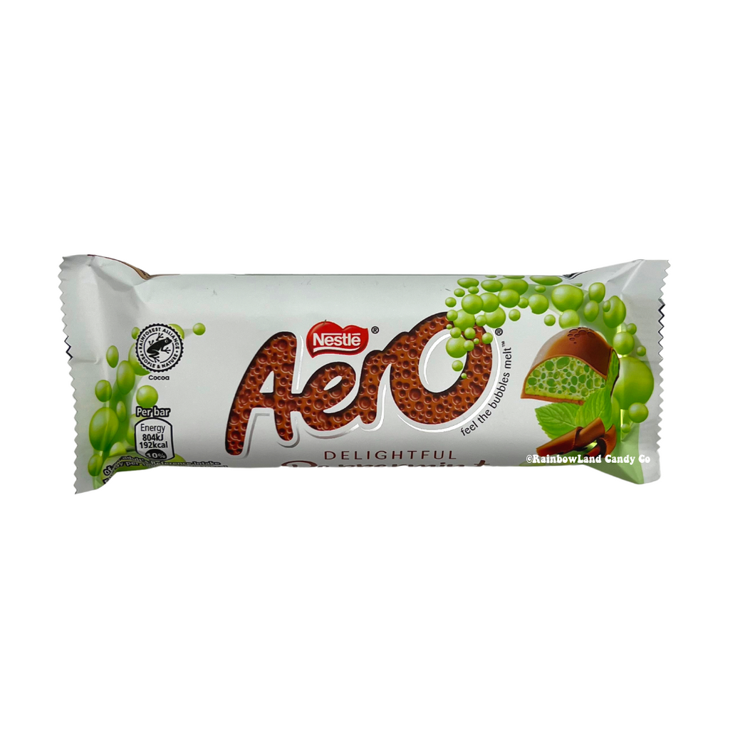 Aero Mint Chocolate Bar (from the UK) (Best by date: 6/30/23)