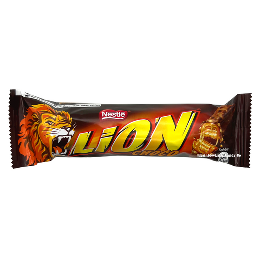 Lion Chocolate Bar (from the UK) (Best By Date: 7/31/23)