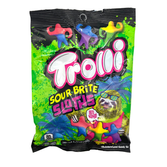 Trolli Sour Brite Sloths (Best By Date: 2/13/24)