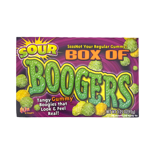 Box of Boogers Sour (Best By Date: 3/1/24)