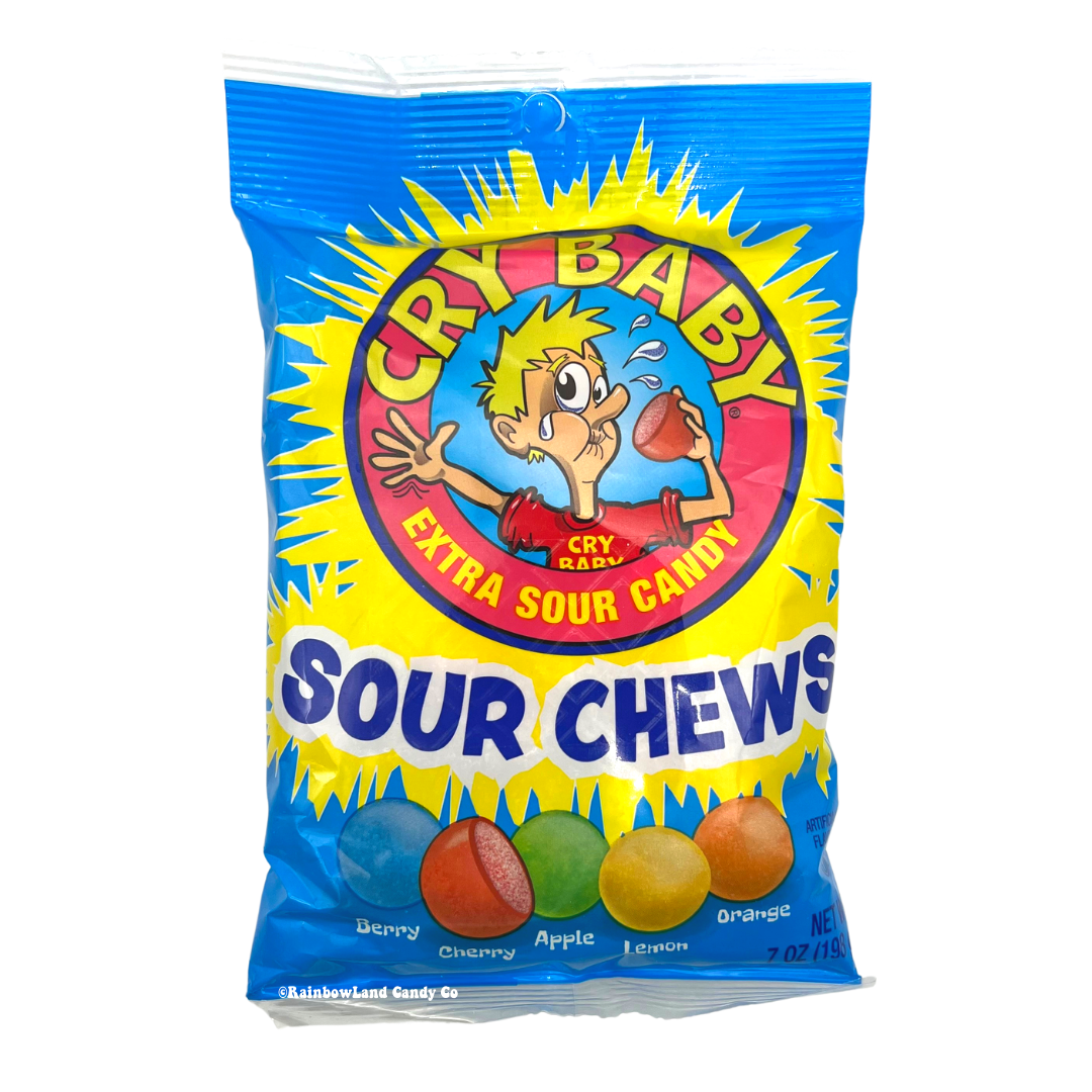 Cry Baby Sour Chews – RainbowLand Candy Co