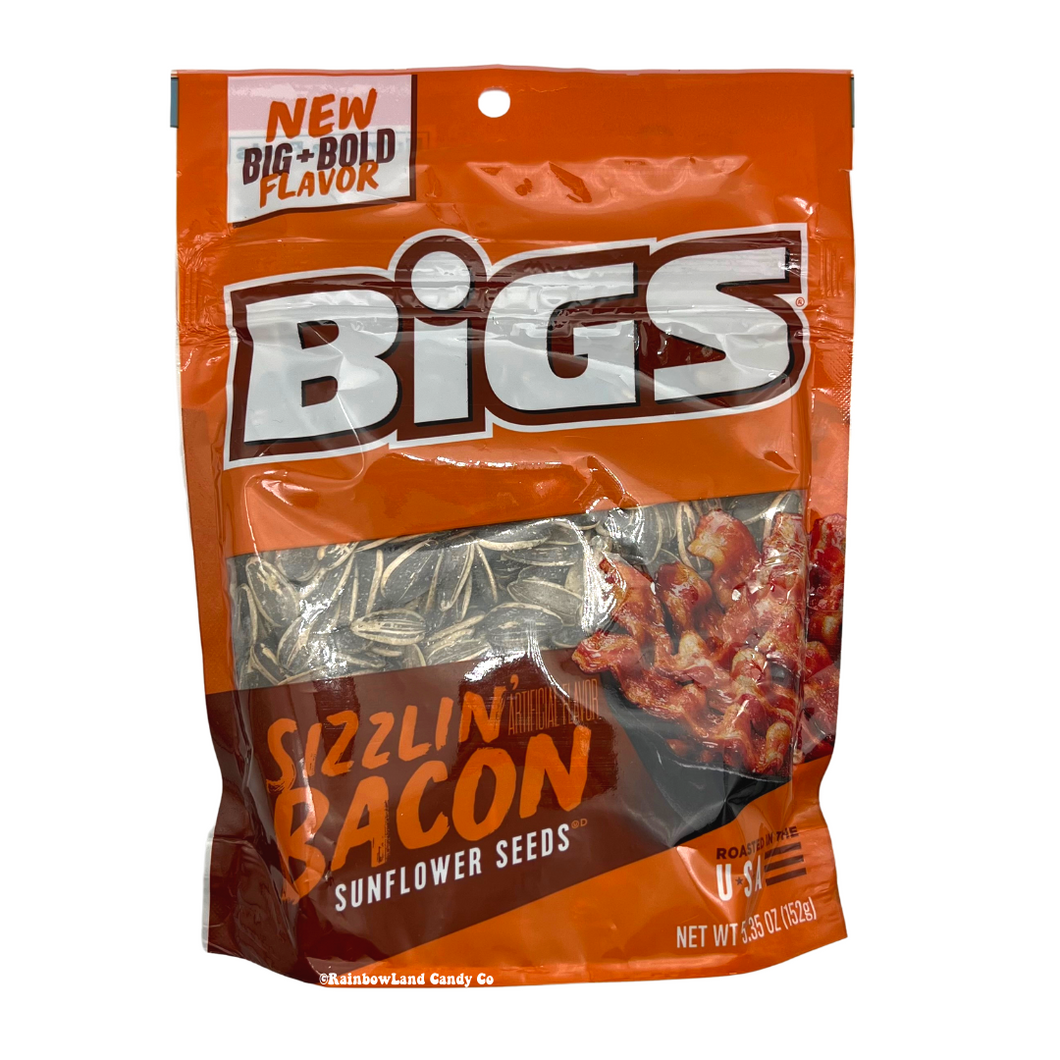 Bigs Sizzlin Bacon Sunflower Seeds (Best by date: 6/23/23)