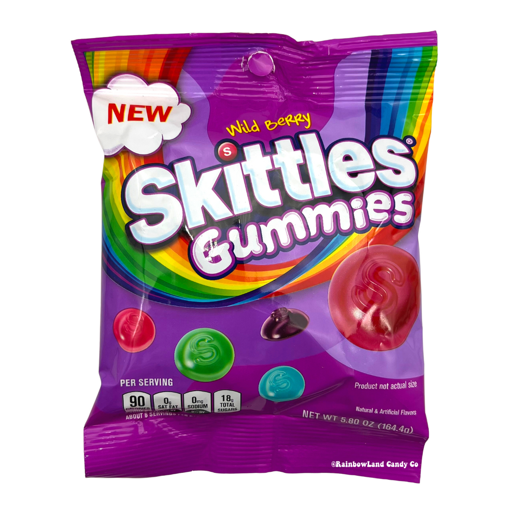 Skittles Gummies Wild Berry (Best by date: 9/30/23)